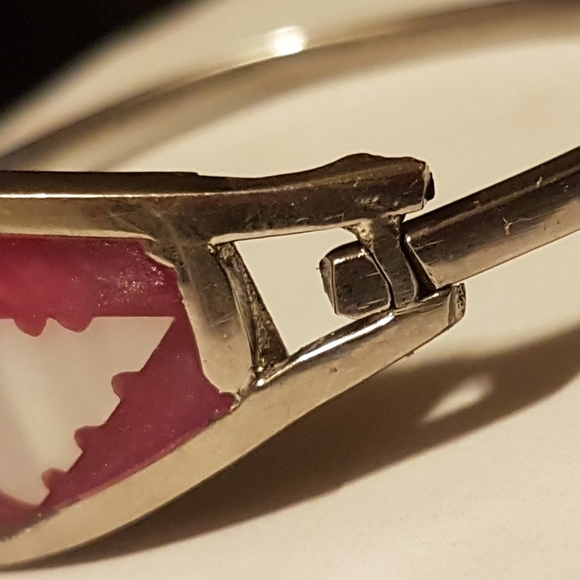 Vintage /Taxco Mexico Sterling Silver Bracelet - Picture 16 of 16